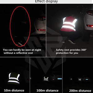 Top Quality Reflective Safety Vests High Visibility Customize Safety <b>Uniforms</b> <b>Construction</b> Vests - Product Image 6