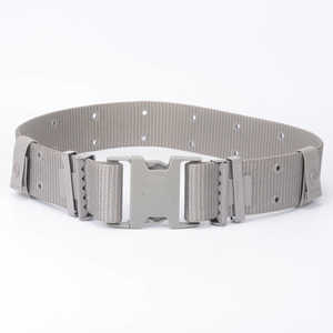 Ceinture tactique pour homme en nylon neuve d'usine, style MOLLE, avec boucle à pression, structure à double couche pour l'entraînement - Product Image 6