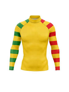 Rashguard de compression à manches longues pour femme, personnalisé en usine, imprimé numériquement, pour MMA - Product Image 4