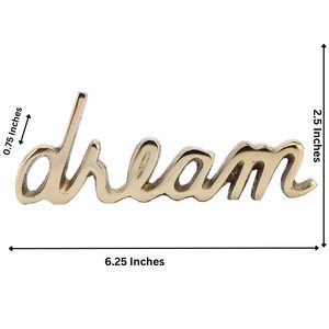 Décoration murale avec inscription Dream Word pour la maison, décoration de salon - Product Image 6