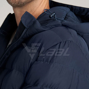 Veste matelassée pour homme, design tendance streetwear, finition premium, veste matelassée durable pour homme - Product Image 4