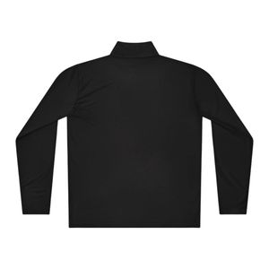เสื้อสเวตเชิ้ตแบบซิป ¼ ตัว สีดำ แขนยาว ผ้าฟลีซนุ่ม สวมใส่สบาย เหมาะสำหรับกิจกรรมกลางแจ้ง ธุรกิจ แฟชั่น และลำลอง - Product Image 2