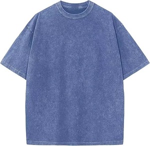 T-shirts surdimensionnés pour hommes, prix d'usine, faible MOQ, fabriqués avec les meilleurs matériaux, t-shirts tendance pour hommes. - Product Image 4