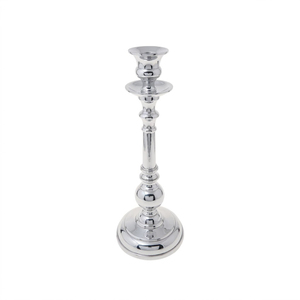 Porte-bougie vintage en laiton doré, support à bougie moderne à longue tige en métal pour décoration de table de mariage, centre de table - Product Image 2