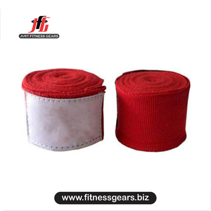 JUST FITNESS GEARS - Vendas para Manos Personalizadas de Poliéster Unisex para Fisicoculturismo, Transpirables, Duraderas, con Cierre de Tirón, Protección Básica - Product Image 3