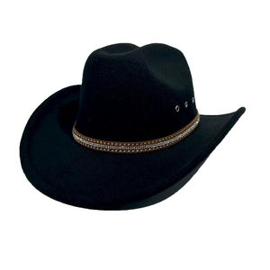 Sombrero Vaquero Estilo Occidental Europeo Americano, 100% Poliéster, Bordado 3D, para Hombre y Mujer, Verano, Casual, a la Moda - Product Image 3