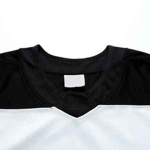 Maillot de hockey sur glace uni, coupe standard, pour entraînement, destiné aux joueurs de ligue et de club, fabriqué au Pakistan, uniforme sportif. - Product Image 3