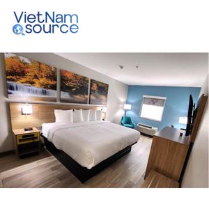 Juego de muebles de comedor y dormitorio de Hotel moderno Days Inn hecho a medida de Grado Superior Servicio OEM ODM Cama de madera de origen directo Sala de estar - Product Image 3