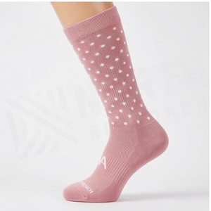 North Approach <b>Knee</b> <b>High</b> <b>Socks</b> Pink Polka Dot Pattern Breathable Spandex Polyester Adult Casual Spring Season - Product Image 3