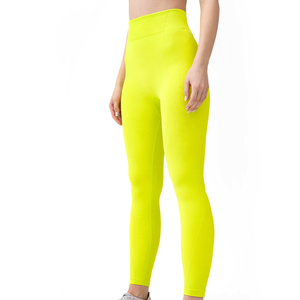 Pantalon de yoga taille haute à cordon de serrage à carreaux, séchage rapide, respirant, pour femmes, service OEM personnalisé – Grande Vente - Product Image 2