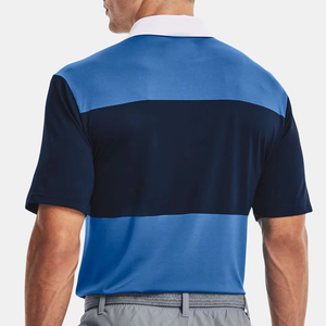 Chemises de golf décontractées pour hommes, de haute qualité, respirantes, 100% coton, uniformes, avec impression de logo personnalisé, couleur et taille sur mesure - Product Image 2