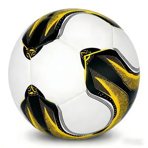 Balón de Fútbol Naranja con Patrón Azul y Amarillo, Diseño Duradero con Serigrafía para Uso en Interiores y Exteriores - Product Image 4