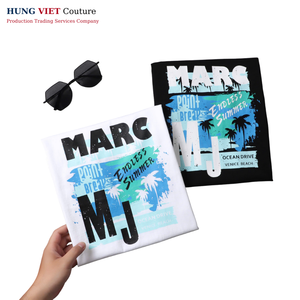 2025 personnalisé de haute qualité 95% coton 5% Spandex goutte épaule coupe régulière respirant séchage rapide décontracté tricoté T-Shirt pour hommes DTG - Product Image 4