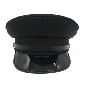 Gorra de Visera Ceremonial de Lana de Venta Caliente, Gorras de Visera a Bajo Precio, Gorras de Visera Personalizadas con Bordado de Logotipo - Product Image 1