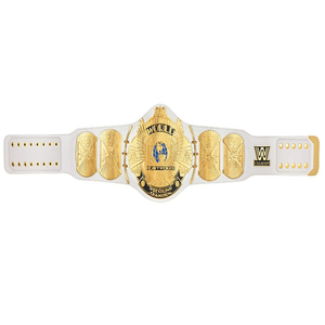 เข็มขัดแชมป์ WWE World Heavyweight Championship เข็มขัดแชมป์โลกเฮฟวี่เวทสีทองขนาดใหญ่ เข็มขัดมวยปล้ำขนาด 4 มม. สำหรับผู้ใหญ่ เข็มขัดแชมป์ WWE - Product Image 4