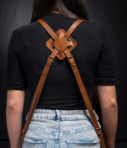 Tablier de maçonnerie robuste en cuir pour les briseurs de briques et la construction - Véritable cuir de vachette, anti-odeur, multifonction, vêtement de travail durable - Product Image 4