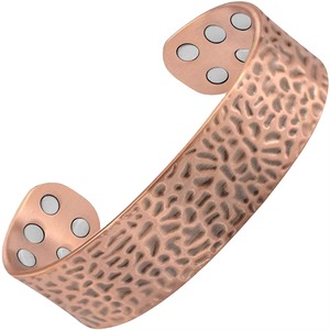 Pulsera Magnética de Cobre Puro con Baño de Bronce Antiguo, Unisex, Diseño Moderno Hecho a Mano, Cómoda para Uso Diario - Product Image 5