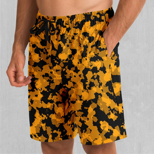Shorts cargo pour homme personnalisés, style streetwear, taille mi-haute élastique, anti-plis, respirants - Matière Spandex/Polyester, Service OEM - Product Image 6
