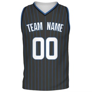Maillot de basket-ball personnalisé en polyester 100% avec impression par sublimation, logo, respirant, coupe ajustée, sans manches, tissu en maille 240g, qualité supérieure - Product Image 2