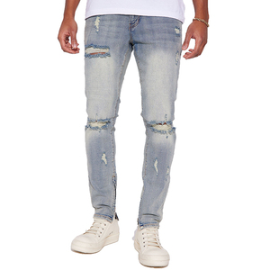 Denim Jeans Relaxed Straight Leg Wear Denim Jeans Comfortable Everyday Fashion Pants Breathable Stretch Casual Wear - Product Image 1