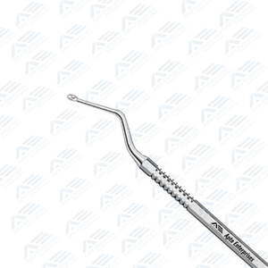 Cureta ósea profesional Cureta dérmica quirúrgica reutilizable no estéril para extracción de tejido de precisión y procedimientos quirúrgicos - Product Image 5