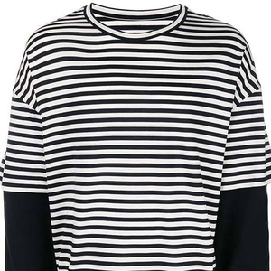 เสื้อยืดสกรีนลายสองชั้นสำหรับผู้ชาย แขนยาว ล้างสีแบบแอซิดวอช เสื้อยืดแขนยาวสองชั้นสำหรับผู้ชาย เสื้อยืดแขนยาวผู้ชาย - Product Image 6