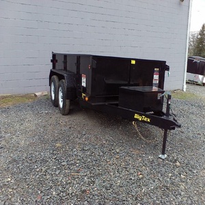Farm Use Hydraulic Dump <b>Trailer</b> Eight Ton Capacity Double Axle System For <b>Tractor</b> Heavy Agricultural Material Transport Solution - Product Image 5