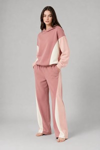 Ensemble de survêtement 2 pièces pour femmes Y2K, logo personnalisé, imprimé léopard, sweat à capuche à manches longues, veste zippée et leggings, ensemble de jogging - Product Image 5