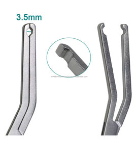World Precision Surgical Veterinary Orthopedic Rotation <b>Rod</b> Forceps Plate <b>Holder</b> Manual Stainless Steel Bone Plate Clamp - Product Image 2