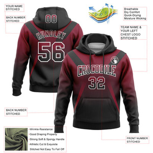 เสื้อฮู้ดดี้รุ่นลิมิเต็ดอิดิชั่นแบบสั่งทำพิเศษ ผลิตด้วยเทคนิคการพิมพ์แบบซับลิเมชั่นบนผ้าโพลีเอสเตอร์ สำหรับแบรนด์แฟชั่น - Product Image 2