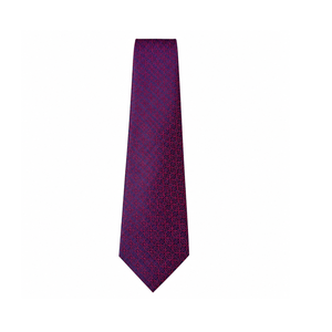 Corbata de poliéster con estampado de vino retro para hombre |   Corbata de Diseño de Lujo |   Corbata Elegante para Boda, Fiesta, Negocios, Formal, Premium, Moda, Color Vino - Product Image 2