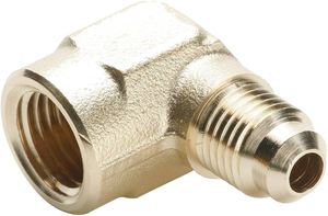 Raccord coudé en laiton à filetage femelle, tête hexagonale, filetage G, pour plomberie, alimentation en eau basse pression, moulage et polissage - Product Image 5