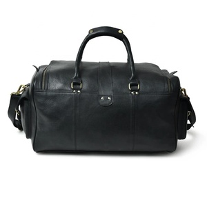 Sac de voyage vintage de luxe en cuir véritable pour homme, très grand sac de week-end pour homme, style sport, sac à bandoulière, sac de voyage, utilisation en salle de sport - Product Image 3