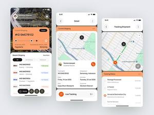 Application de livraison de colis pour la réservation de retrait, le suivi des envois, la gestion des livraisons, les paiements et les notifications - Product Image 1