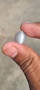 Pierre précieuse naturelle œil-de-chat en pierre de lune, taille brillant ronde, pour la fabrication de bijoux - Product Image 4