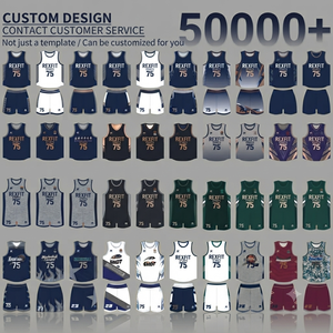 Conjunto de Uniforme de Baloncesto Deportivo Rexfit Personalizado, Jersey y Pantalones Cortos Sublimados para Equipo, Ropa Deportiva Transpirable, Conjunto al por Mayor OEM ODM - Product Image 1