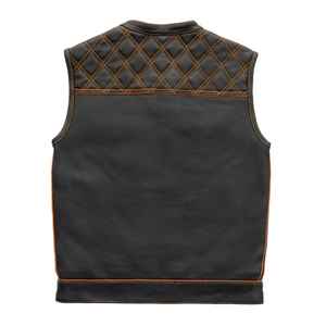 Gilet en cuir pour motard, style streetwear, design décontracté, produits tendance, gilet en cuir sans manches - Product Image 6