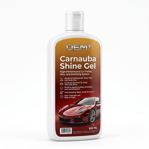 Productos para pulir y encerar coches: Cera para pulir, Gel de detallado, Cera de Carnauba, Cera hidrofóbica, Spray de cuidado. - Product Image 1