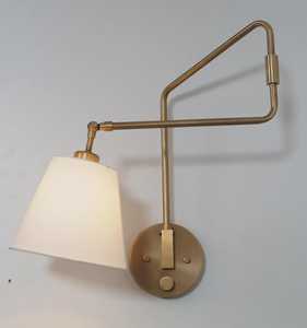 Modern Brass Wall Sconce Geometric Shape Removable Shade Indoor Lighting Fixture for Living Room Home Decor - Product Image 5