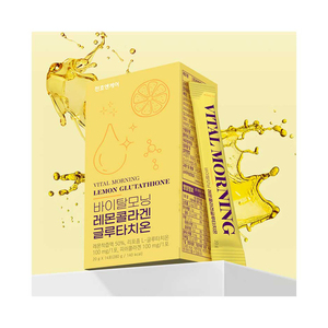[ChunhoNcare] <b>Vitamins</b> for Women Vital Morning Lemon Glutathione 20g * 14 sachets Daily Wellness Lemon <b>Liquid</b> - Product Image 5