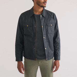 เสื้อแจ็คเก็ตผ้าแคนวาสสตรีทแวร์สำหรับทุกเพศ ลดราคาพิเศษ  รับสกรีนโลโก้ด้านหน้า ระบายอากาศได้ดี ปกคอพับได้ เหมาะสำหรับฤดูหนาวและกิจกรรมกลางแจ้ง เคลือบผิวอย่างดี - Product Image 6