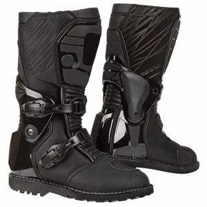 Botas de Motociclismo de Aventura para Hombre y Mujer, Impermeables, Resistentes al Fuego, Parte Superior de PU, Cierre de Cremallera, Suela de Goma Resistente - Product Image 2