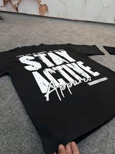 Camiseta Informal de Alta Calidad en Oferta de Verano, Camiseta de Algodón y Poliéster con Diseño Personalizado y Logotipo Impreso para Hombre - Product Image 4