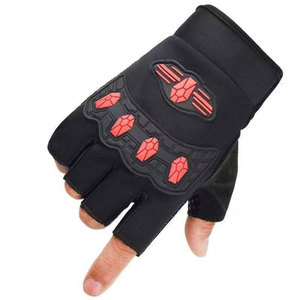 <b>Half</b> Finger Gym Workout Gloves Weightlifting Fitness Training Gloves Shock Absorption Anti <b>Slip</b> Grip OEM - Product Image 3