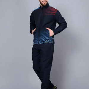 Nouvel ensemble de survêtement tendance pour hommes – Tenue de sport et de fitness pour la course à pied – Survêtement de sublimation pour l'hiver - Product Image 5
