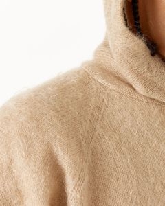 Sudadera con Capucha de Mohair Personalizada con Logotipo, Sudadera de Hombre con Mezcla de Lana y Mohair, 100% Algodón, Forro Polar Cálido para Invierno, Cierre de Cremallera, Corte Holgado, Todas las Tallas, Bordada - Product Image 3