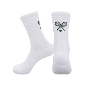 Chaussettes de sport unisexes professionnelles à séchage rapide, chaussettes de course personnalisées, chaussettes de compression pour le tennis, pour adultes, saison printemps - Product Image 2