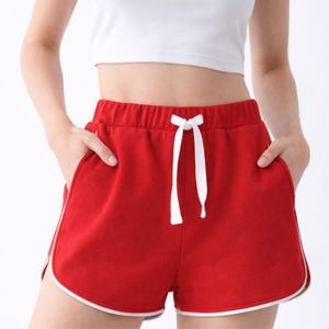 Women Casual Sports Shorts Breathable Quick Dry Elastic Waist Summer Soft Fabric Lightweight Comfort Adjustable <b>Drawstring</b> - Product Image 1