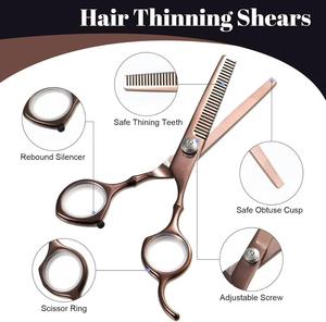 6.5 Inch Professional Hair Cutting <b>Shears</b> Barber Salon Scissors Sharp Stainless Steel Hairdresser <b>Tool</b> Durable Design - Product Image 2