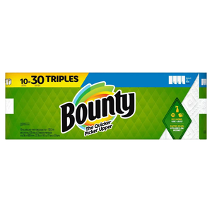 กระดาษเช็ดมือแบบม้วน Bounty Select-A-Size สีขาว, 10 ม้วนแบบสามชั้น, 123 แผ่นต่อม้วน - Product Image 4